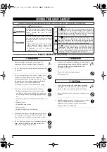 Preview for 2 page of Roland V-Drums TD-3KV Owner'S Manual