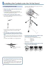 Preview for 4 page of Roland V-Drums VH-14D Owner'S Manual