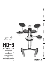 Preview for 1 page of Roland V- Lite HD-3 Owner'S Manual