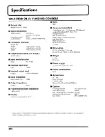 Preview for 302 page of Roland V-Mixer VM-C7100 Owner'S Manual