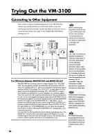 Preview for 16 page of Roland V-mixing station VM-3100 Owner'S Manual