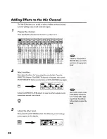 Preview for 22 page of Roland V-mixing station VM-3100 Owner'S Manual