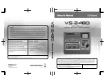 Preview for 452 page of Roland V-studio VS-2480 Owner'S Manual