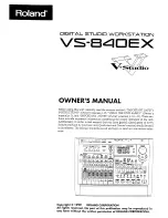 Предварительный просмотр 47 страницы Roland V-Studio VS-840EX Owner'S Manual