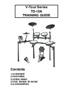 Roland V-tour series Training Manual preview