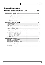 Предварительный просмотр 9 страницы Roland VariOS User Manual