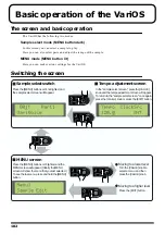 Предварительный просмотр 102 страницы Roland VariOS User Manual