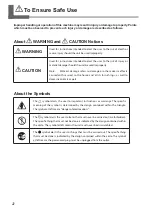 Preview for 4 page of Roland versaUV lec-540 Setup Manual