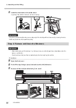 Предварительный просмотр 34 страницы Roland VersaUV LEC2-330 Setup Manual