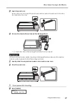 Preview for 39 page of Roland VersaUV LEF2-200 Regular Maintenance Manual