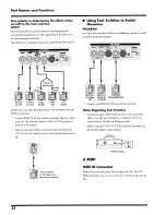 Preview for 22 page of Roland VGA-5 Owner'S Manual