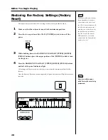 Preview for 20 page of Roland VK-8 Owner'S Manual