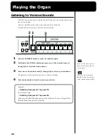 Preview for 22 page of Roland VK-8 Owner'S Manual