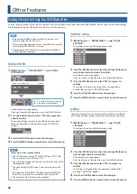 Preview for 26 page of Roland VR-1HD Reference Manual