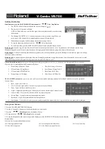 Preview for 2 page of Roland VR-700 Quick Start Manual