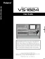 Roland VS-1824 User Manual предпросмотр