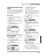 Preview for 63 page of Roland VS-890 Owner'S Manual