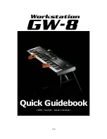 Roland Workstation GW-8 Quick Manualbook preview