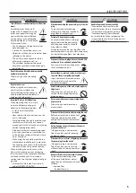 Preview for 5 page of Roland XS-62S Owner'S Manual