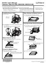 Предварительный просмотр 2 страницы Roland ZV-23A User Manual