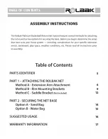 Preview for 4 page of Rolbak NGD2118 Assembly Instructions Manual