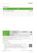 Preview for 2 page of ROLEC WALLPOD ROLEC4020B Installation & Operation Manual