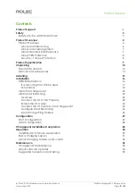 Preview for 3 page of ROLEC WALLPOD ROLEC4020B Installation & Operation Manual