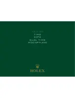 Preview for 1 page of Rolex CELLINI Manual