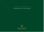 Rolex Deepsea Challenge Manual предпросмотр