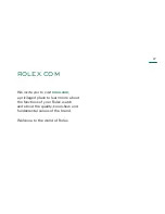 Предварительный просмотр 28 страницы Rolex GMT-Master II Owner'S Manual