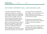 Preview for 6 page of Rolex Oyster Perpetual Rolex Deepsea Manual