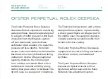 Preview for 8 page of Rolex Oyster Perpetual Rolex Deepsea Manual