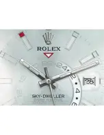 Предварительный просмотр 5 страницы Rolex Oyster Perpetual Sky-Dweller Manual