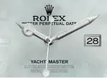 Предварительный просмотр 5 страницы Rolex OYSTER PERPETUAL YACHT-MASTER 37 Manual