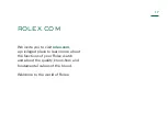 Предварительный просмотр 18 страницы Rolex OYSTER PERPETUAL Manual