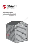 Предварительный просмотр 1 страницы rollaway container ARPCA24 Manual