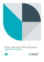 rollease acmeda Easy Spring Ultra Skyline Installation Manual preview