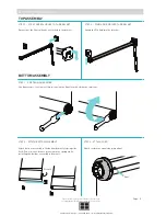 Предварительный просмотр 5 страницы rollease acmeda SKYLINE BOTTOM UP Installation Manual