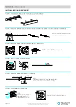 Предварительный просмотр 4 страницы rollease acmeda WireGuide Skylight Installation Manual