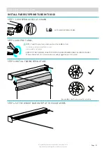 Предварительный просмотр 5 страницы rollease acmeda WireGuide Skylight Installation Manual