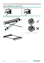 Предварительный просмотр 8 страницы rollease acmeda WireGuide Skylight Installation Manual