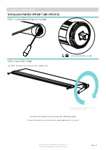 Предварительный просмотр 5 страницы rollease acmeda Zipscreen-Skylight Installation Manual