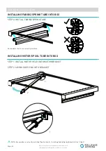 Предварительный просмотр 8 страницы rollease acmeda Zipscreen-Skylight Installation Manual