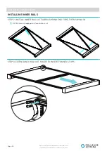 Предварительный просмотр 10 страницы rollease acmeda Zipscreen-Skylight Installation Manual