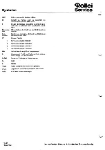 Preview for 61 page of Rollei 35 S Repair Manual