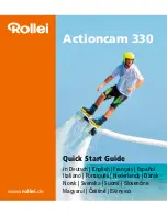 Rollei Actioncam 330 Quick Start Manual preview