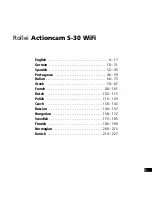 Предварительный просмотр 3 страницы Rollei Actioncam S-30 WiFi User Manual