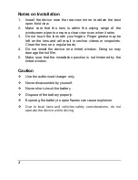 Preview for 4 page of Rollei cardvr 100 User Manual