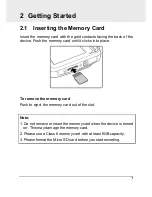 Preview for 7 page of Rollei cardvr 100 User Manual