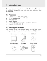 Preview for 6 page of Rollei CarDVR-110 User Manual